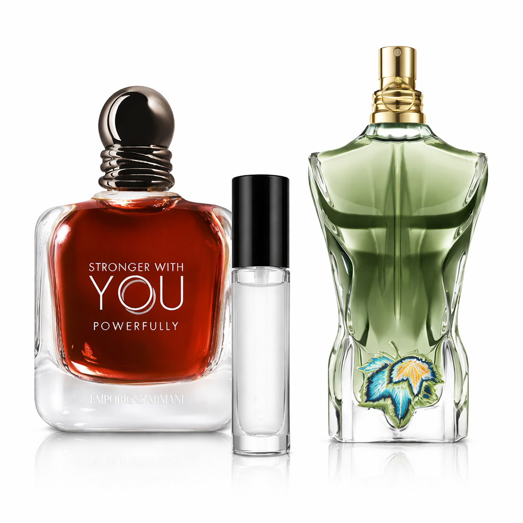 ARMANI Stronger With You Powerfully 10 ML+JEAN PAUL GAULTIER Le Beau Paradise Garden 10 ML