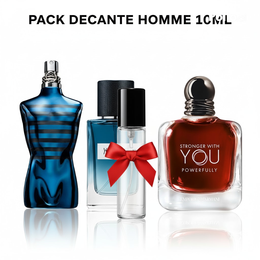 PACK DECANTE HOMMES 10 ML