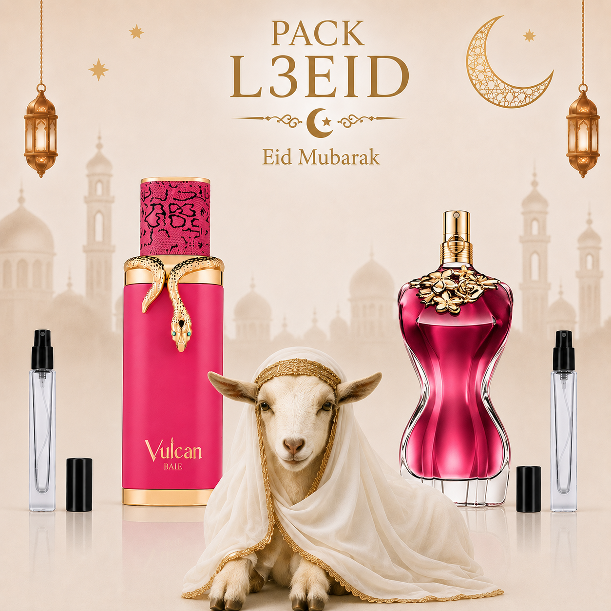 PACK FEMMES LA BELLE 10ml+ VULCAN BAIE 10ml